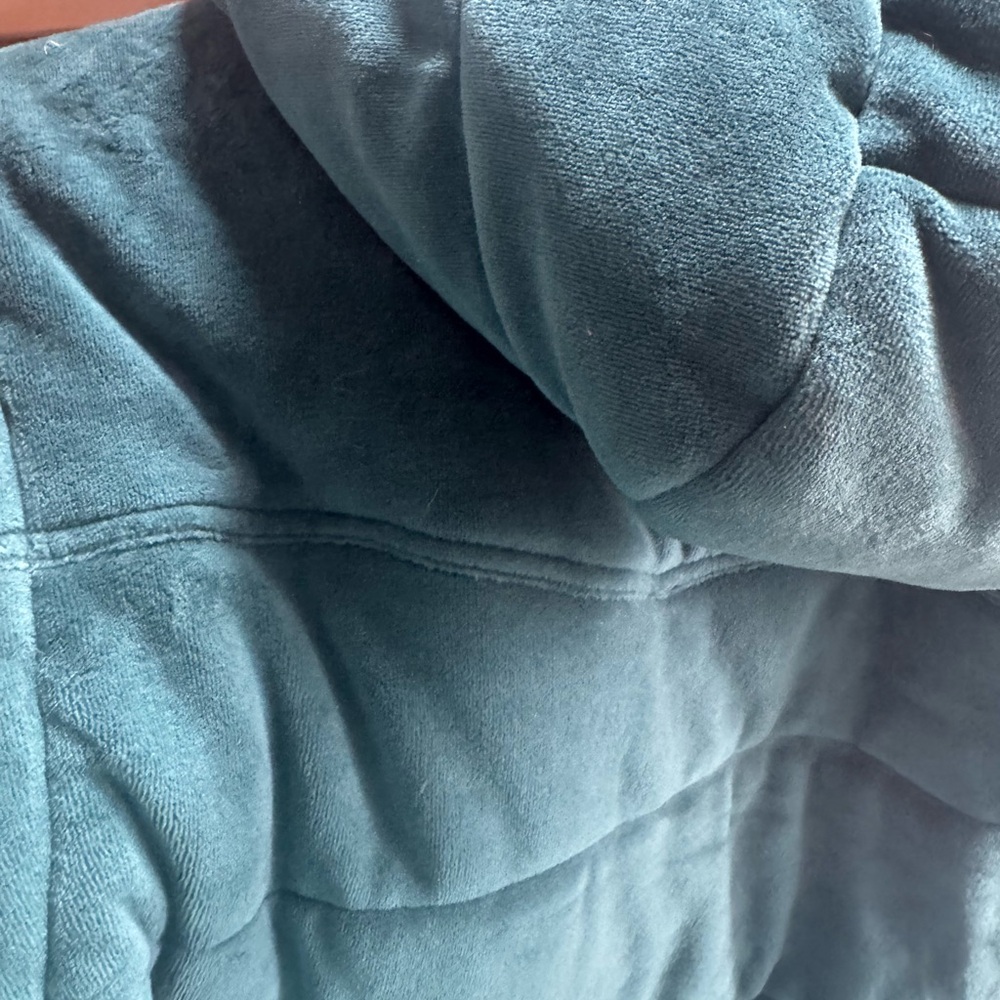 Hooey western teal hooded vest - Picture 5 of 6
